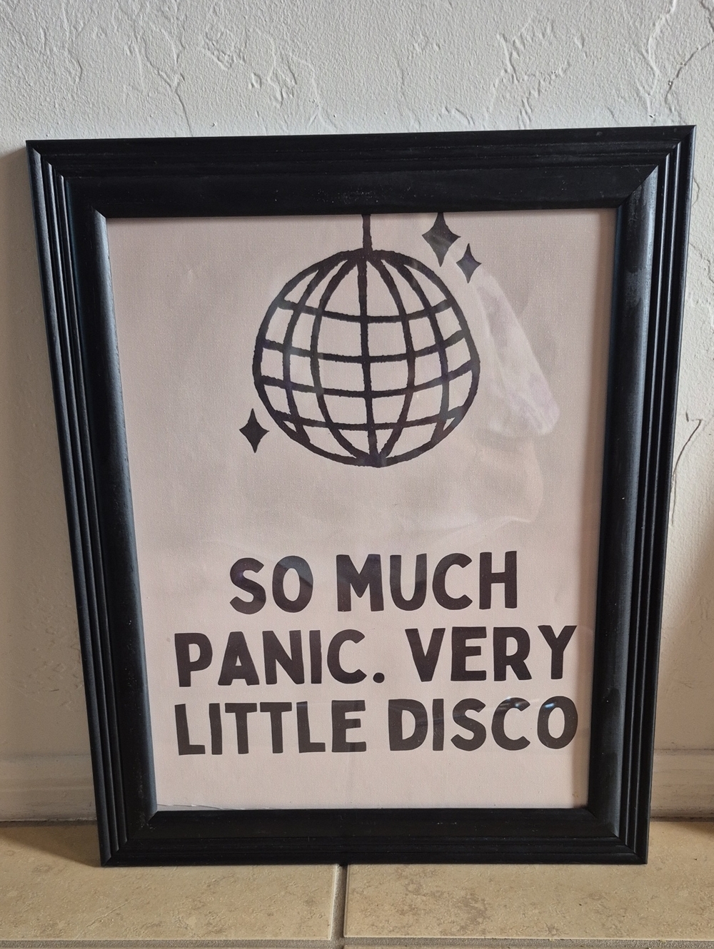 Framed Disco Canvas 😁